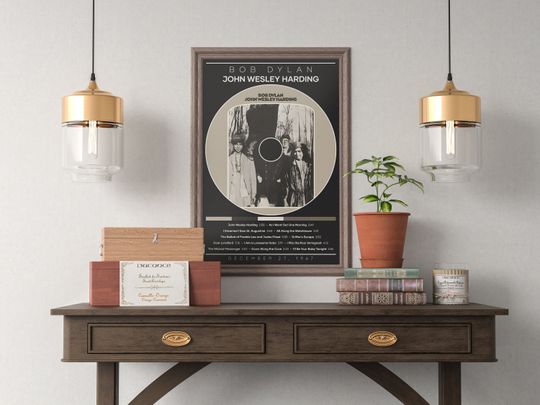 Bob Dylan Poster Print | John Wesley Harding Poster