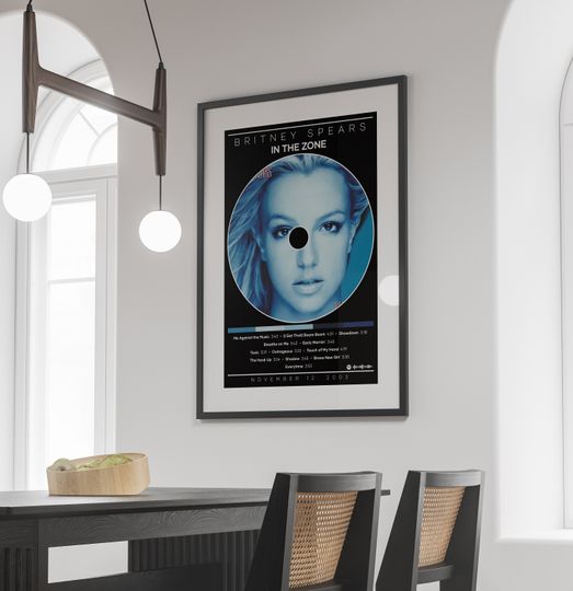 Britney Spears Poster Print | In the Zone Poster