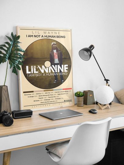 Lil Wayne Poster Print | I Am Not a Human Being Poster