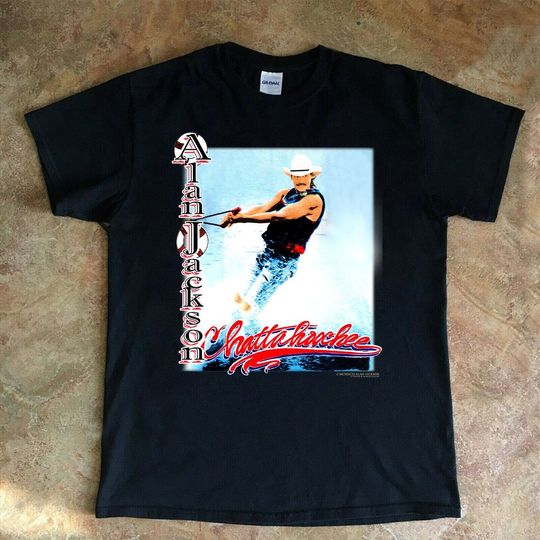 Alan Jackson Way Down Yonder On The Chattahoochee Tour 1992 T-Shirt