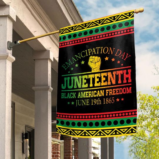 Emancipation Day Juneteenth Flag, Emancipation Day Flag