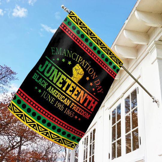 Emancipation Day Juneteenth Flag, Emancipation Day Flag