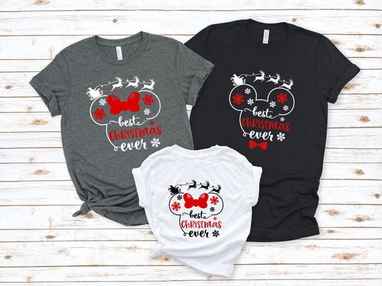 Best Christmas Ever Disney Christmas Shirt