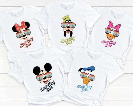 Disney Best Day Ever Shirt, Disney Family Shirts, Disney Custom Shirt, Disney Character