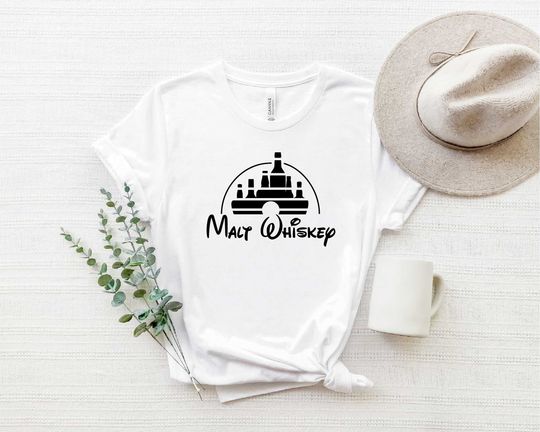 Malt Whiskey Disney Dad Shirt