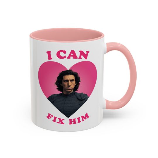 I Can Fix Him Kylo Ren Accent Coffee Mug