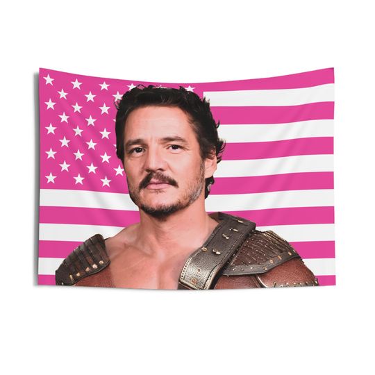 Pedro Pascal as General Acacius Gladiator II Wall Tapestry