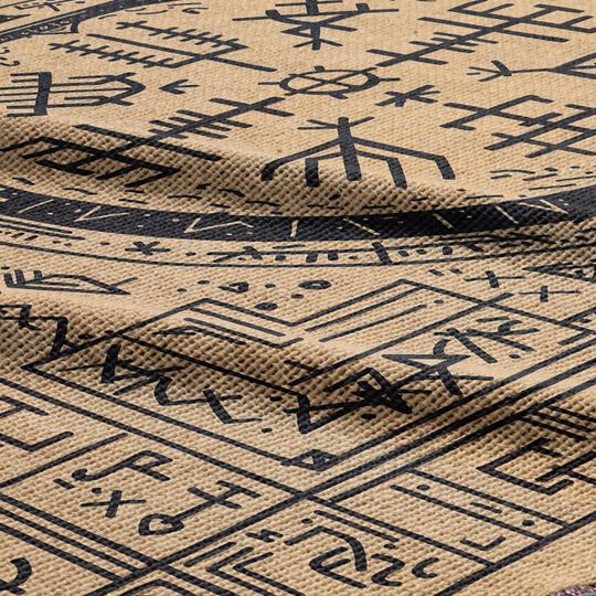 Tribal Woven Blanket, Geometric Pattern, Aztec Inspired Throw