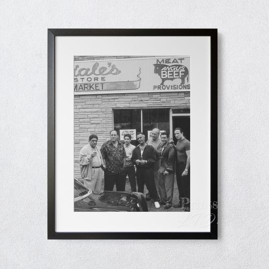 The Sopranos Premium Art Print | Tony Soprano HBO Movies & TV Wall Art, Posters