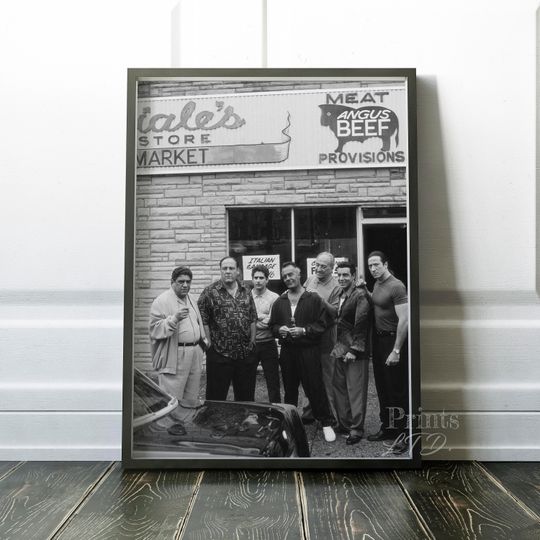 The Sopranos Premium Art Print | Tony Soprano HBO Movies & TV Wall Art, Posters