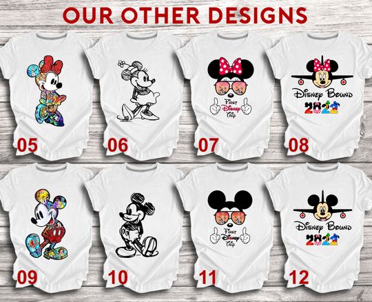Disney Trip Shirt, Disney Characters Shirt