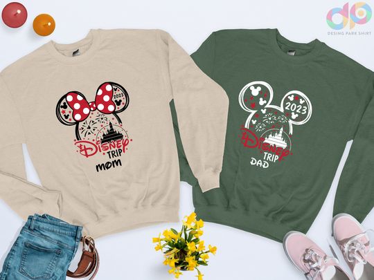 Disney Trip 2023 Sweatshirt, Disneyworld Sweatshirt