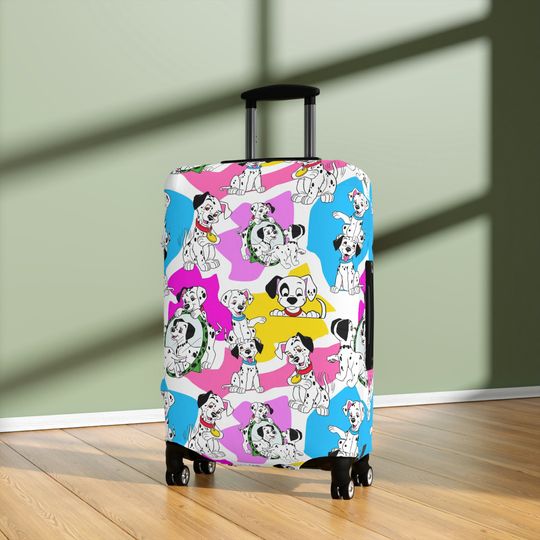 101 Dalmation's Retro Disney Vacation Luggage Cover