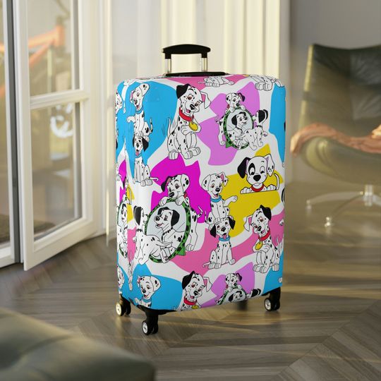 101 Dalmation's Retro Disney Vacation Luggage Cover