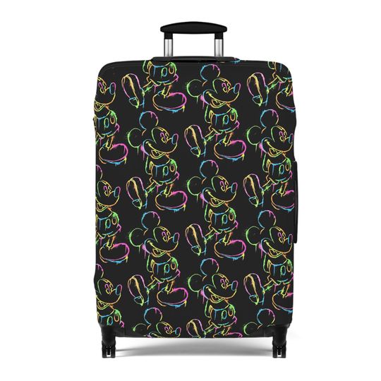 Disney Green Mickey Mouse Luggage Cover