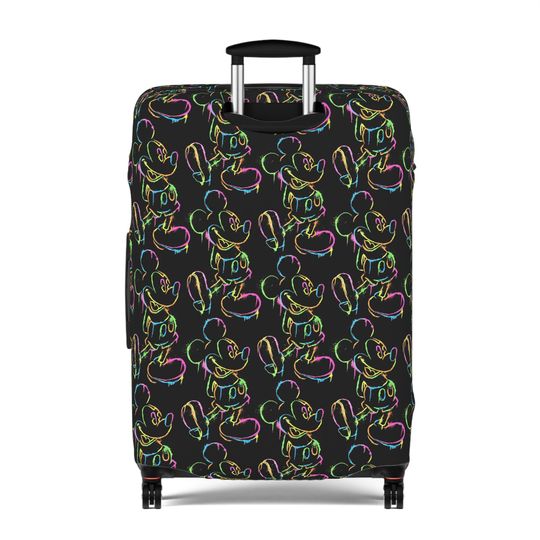 Disney Green Mickey Mouse Luggage Cover
