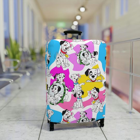 101 Dalmation's Retro Disney Vacation Luggage Cover