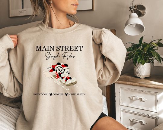Vintage Disney Christmas Sweatshirt