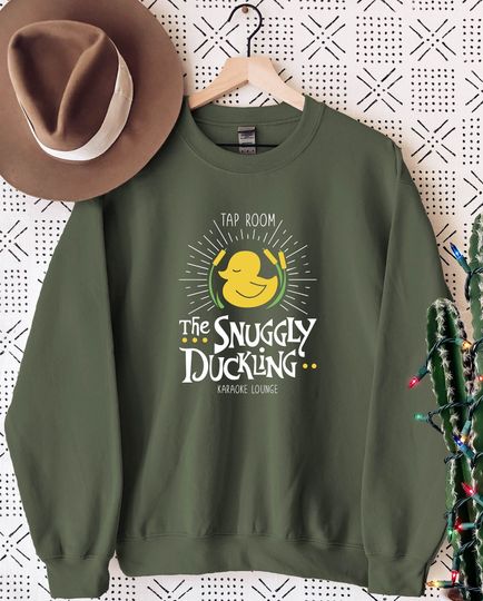 The Snuggly Duckling Sweatshirt, Tangled Movie Sweatshirt, Disney Fan Sweatshirt, Gift Idea