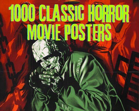 1000 Classic Horror and B Horror Movie Posters. Printable Poster