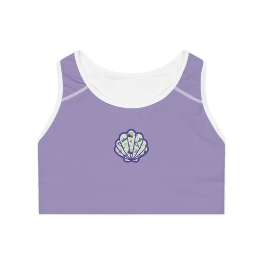 Mermaid Disney Women's Sports Bra