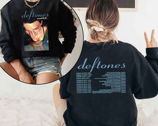 Deftone Around The Fur Album Shirt, Deftone Around The Fur Tour Sweatshirt, Deftone Fan Gift, Deftone Merch, Alternative Metal Shirt