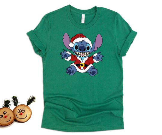 Dear Santa Define Good Stitch Shirt, Funny Stitch Christmas Shirt, Disney Xmas Shirt