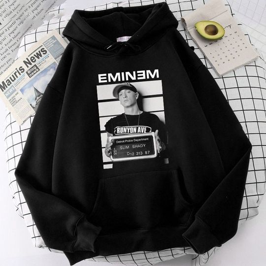 Eminem Hoodie, Eminem Rapper Hoodie, Eminem Slim Shady Hoodies