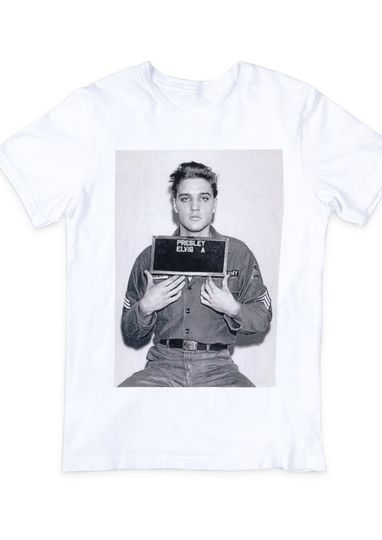 Elvis Presley Mug Shot T-Shirt