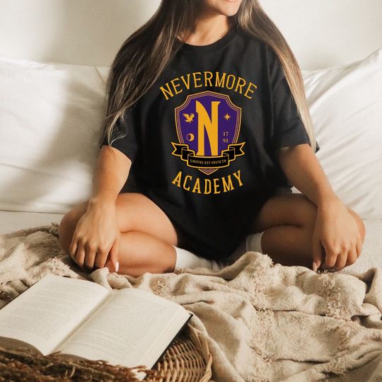 Nevermore Academy Shirt, Wednesday Addams T-Shirt, Nevermore Academy T-Shirt