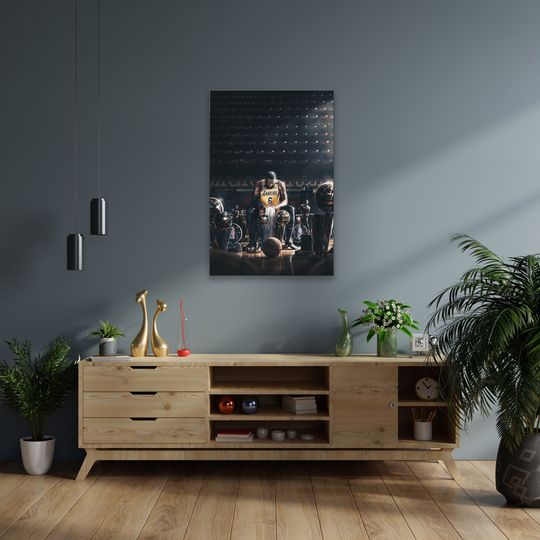 Lebron James Poster , King Lebron James Poster