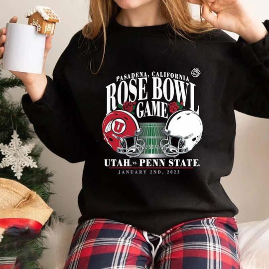 Penn State vs Utah Utes Football 2023 Rose Bowl Sweatshirt, Rose Bowl Game Champs Sweatshirt