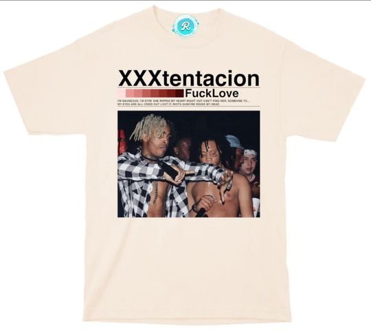 XXXTentacion Custom T-shirt-Tee- Music Gift