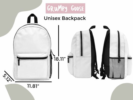 Cute Cottagecore backpack, Mushroom backpack, Overnight Bag, Back to school