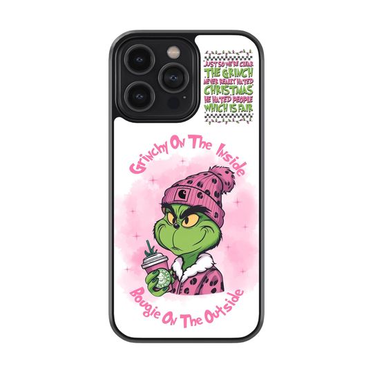 Funny funny character Christmas Phone Case: iPhone, Samsung