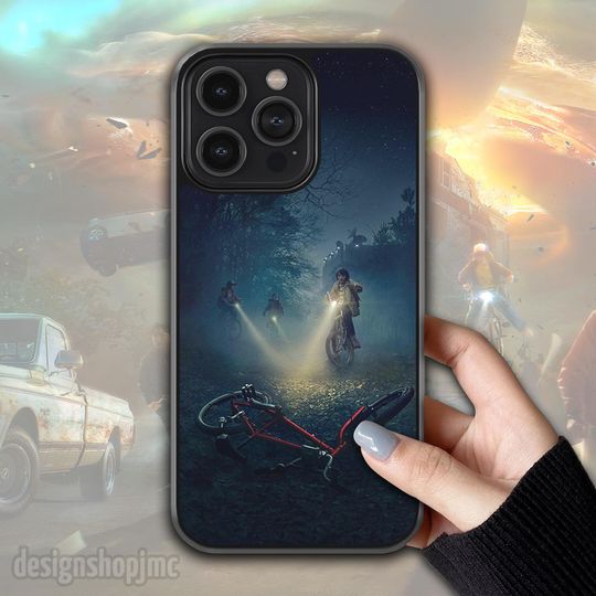 Stranger Custom Phone Case, Rubber TPU Aesthetic Cover, iPhone, Samsung Galaxy, Pixel