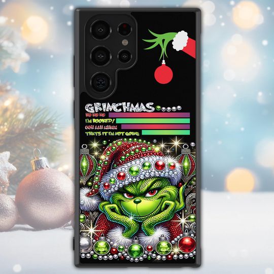 Grin Phone Case: Funny Christmas