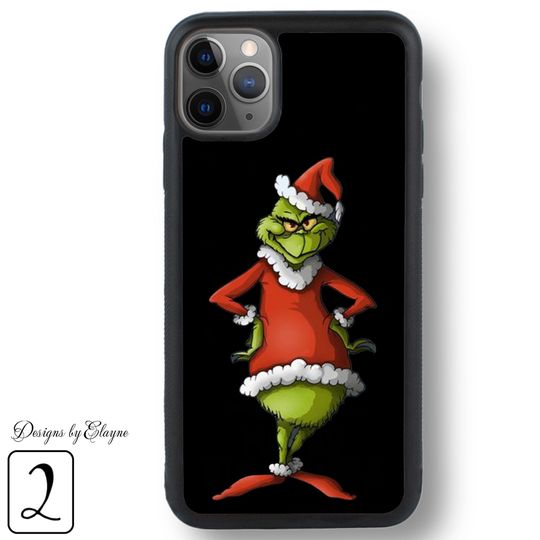 Christmas funny character Custom Phone Case, Funny Samsung, iPhone Xmas Cases
