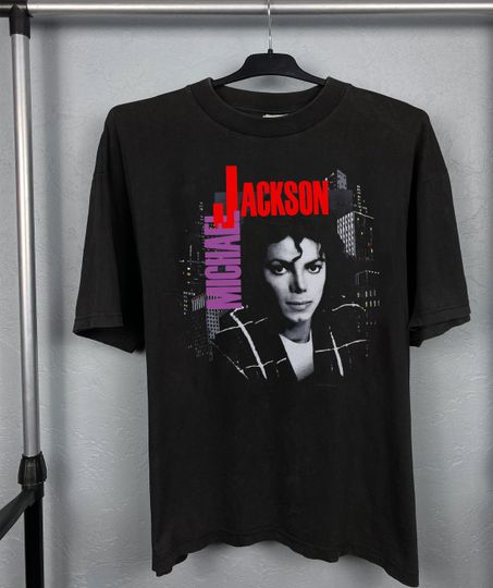 Michael Jackson Bad Tour 1988 T-Shirt