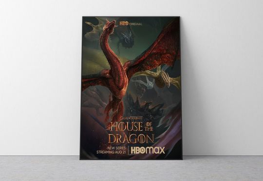 House of the Dragon Poster Game of Thrones Poster