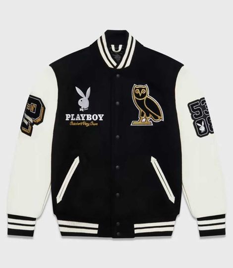 Playboy Unisex Baseball Jacket, Perfect Gift for that Special Someone.