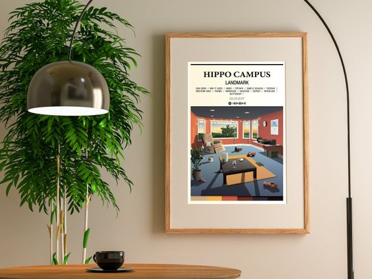 Hippo Campus  - Landmark  - Album Poster