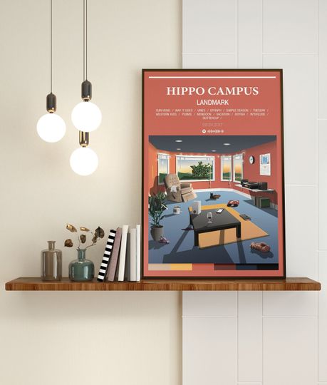Hippo Campus  - Landmark  - Album Poster