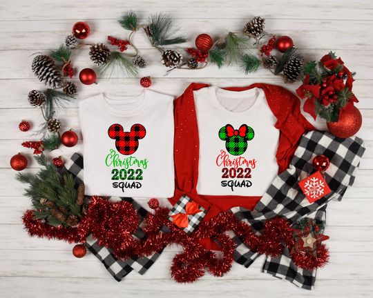 Disney Christmas 2022 Shirt, Disney Squad Shirts