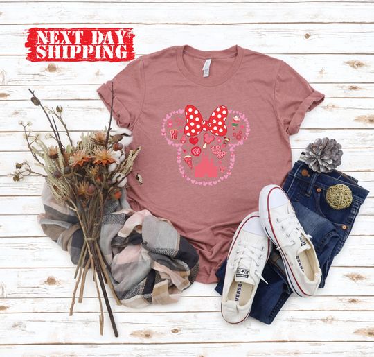 Custom Disney Valentines Day Couple Shirts