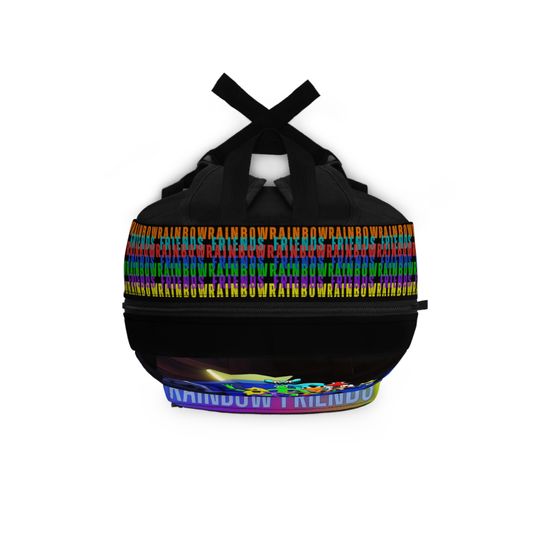 Rainbow Friends 2 with Cyan and Yellow Backpack