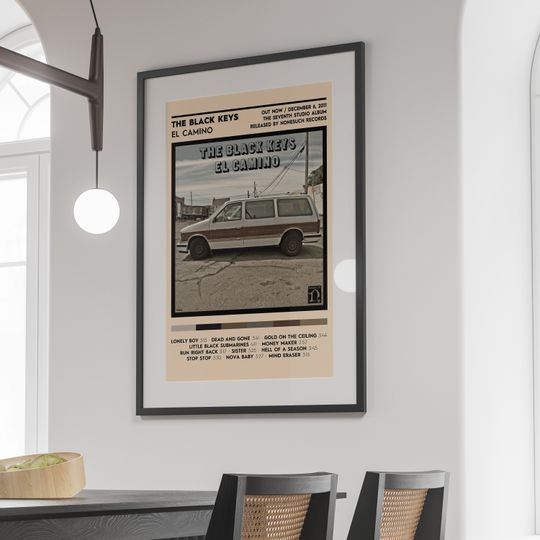 The Black Keys - El Camino Album Poster