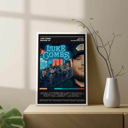 Lukee Comb Growin' Up Album Poster