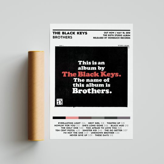 The Black Keys - Brothers Album Poster | Album Cover Poster