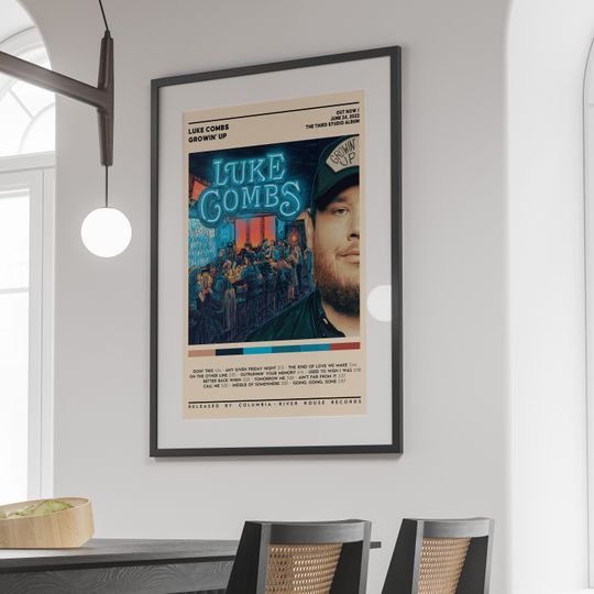 Lukee Comb Growin' Up Album Poster